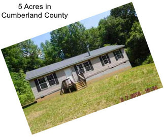 5 Acres in Cumberland County