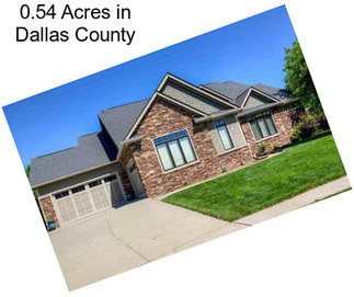 0.54 Acres in Dallas County