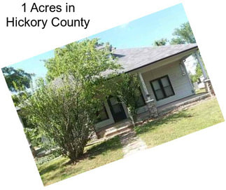 1 Acres in Hickory County