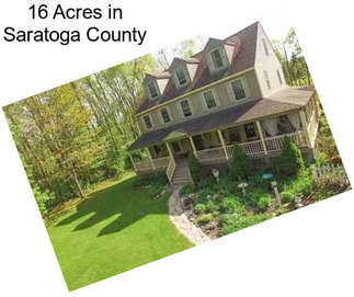 16 Acres in Saratoga County