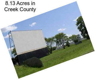 8.13 Acres in Creek County