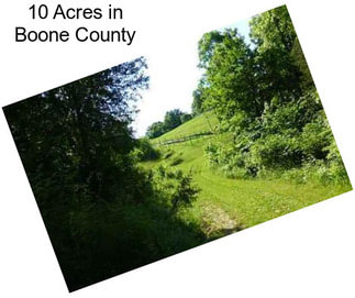 10 Acres in Boone County