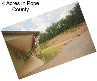 4 Acres in Pope County