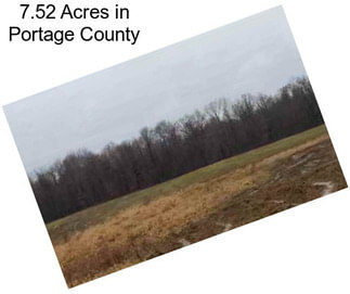 7.52 Acres in Portage County