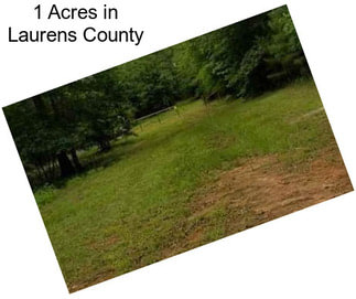 1 Acres in Laurens County