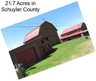 21.7 Acres in Schuyler County