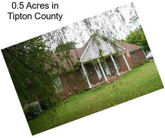 0.5 Acres in Tipton County