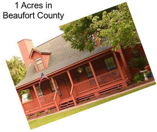 1 Acres in Beaufort County