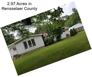 2.97 Acres in Rensselaer County