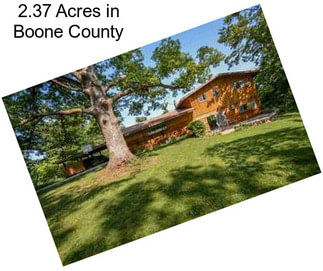 2.37 Acres in Boone County