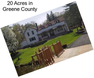 20 Acres in Greene County