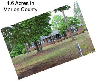 1.6 Acres in Marion County