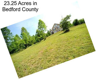 23.25 Acres in Bedford County