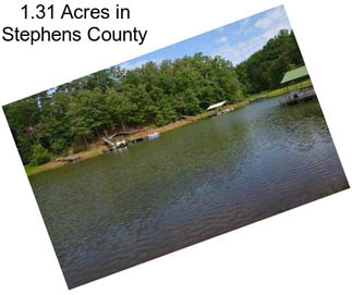 1.31 Acres in Stephens County