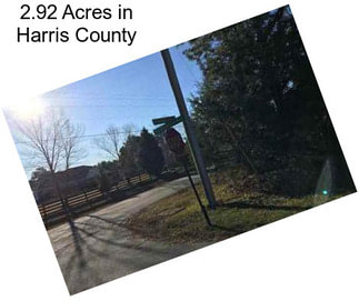 2.92 Acres in Harris County