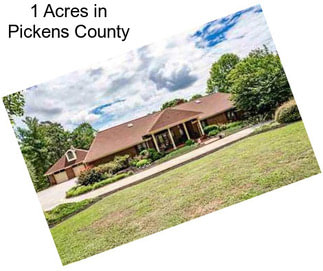1 Acres in Pickens County