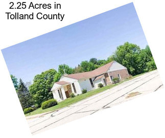 2.25 Acres in Tolland County