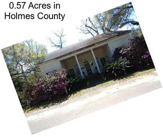 0.57 Acres in Holmes County