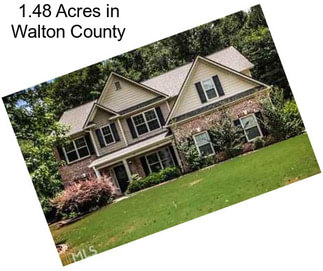 1.48 Acres in Walton County