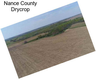 Nance County Drycrop