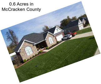 0.6 Acres in McCracken County