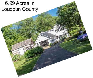 6.99 Acres in Loudoun County