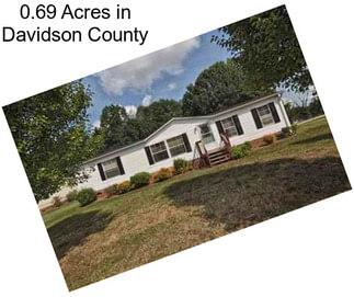 0.69 Acres in Davidson County