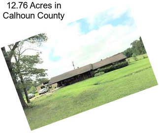 12.76 Acres in Calhoun County