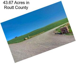 43.67 Acres in Routt County