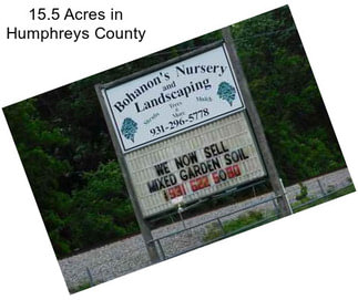 15.5 Acres in Humphreys County