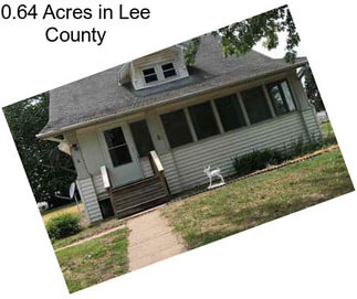 0.64 Acres in Lee County