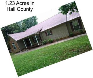 1.23 Acres in Hall County