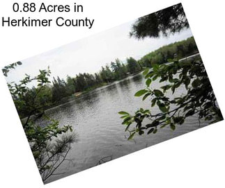 0.88 Acres in Herkimer County