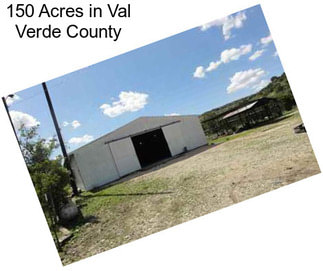 150 Acres in Val Verde County