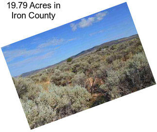 19.79 Acres in Iron County