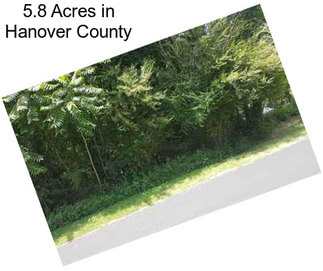 5.8 Acres in Hanover County