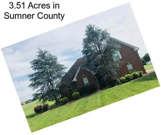 3.51 Acres in Sumner County