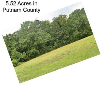 5.52 Acres in Putnam County
