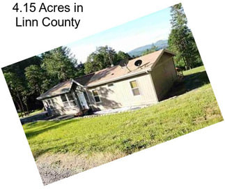 4.15 Acres in Linn County