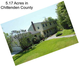 5.17 Acres in Chittenden County