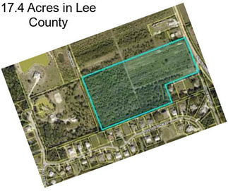 17.4 Acres in Lee County