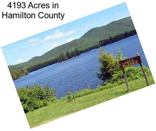 4193 Acres in Hamilton County