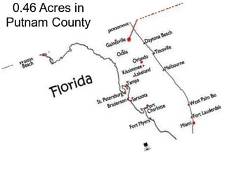 0.46 Acres in Putnam County