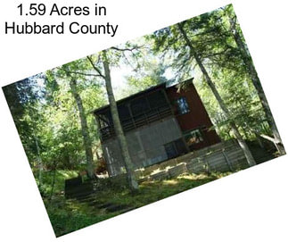 1.59 Acres in Hubbard County