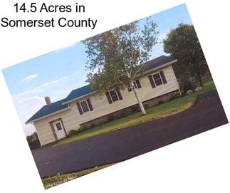 14.5 Acres in Somerset County