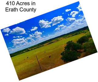 410 Acres in Erath County