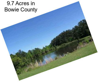 9.7 Acres in Bowie County