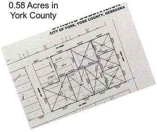 0.58 Acres in York County