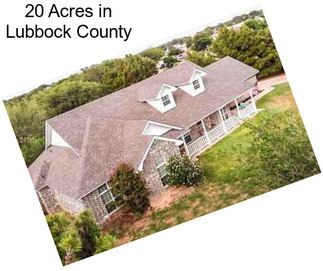 20 Acres in Lubbock County
