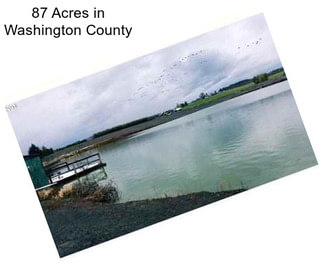 87 Acres in Washington County